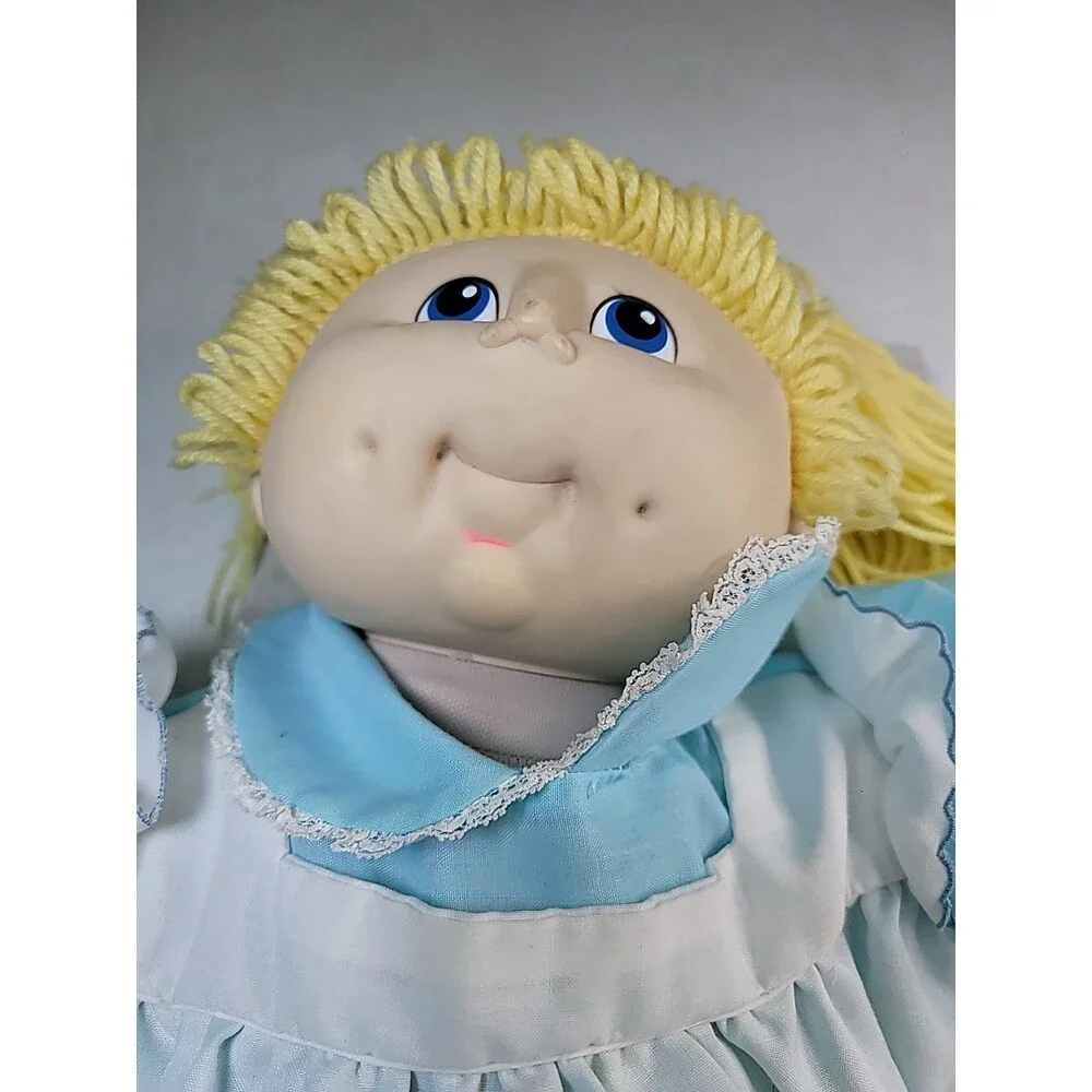 Vintage Nelson Doll Baby Toothie Doll  1984 In Vintage Dress 17